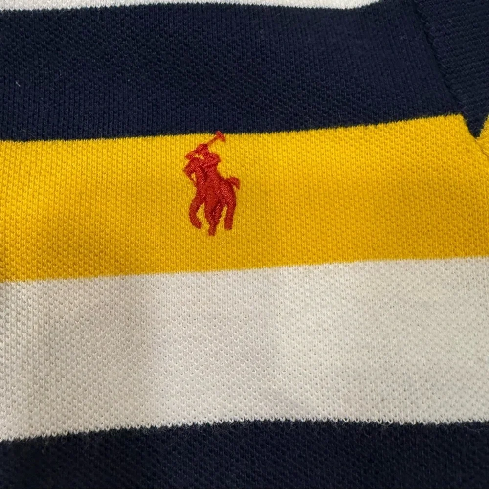 Ralph Lauren Boys 2 PCS Set Long Sleeve Check Shirt & Short Sleeve Polo Sz 3/3T